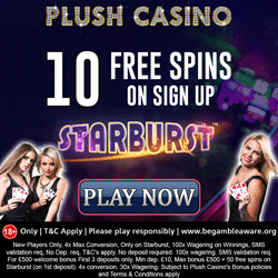 Plush casino 10 free spins no deposit